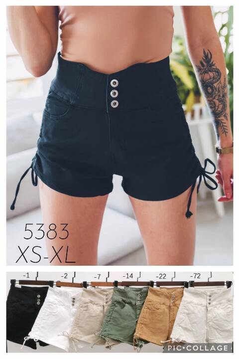 Szorty damskie 6190 1 kolor XS-XL 1