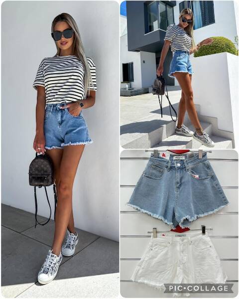 Szorty damskie 6195 1 kolor XS-XL 1