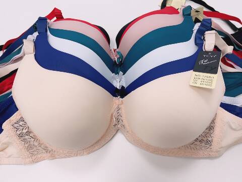 Biustonosze damskie 6458 1 kolor D