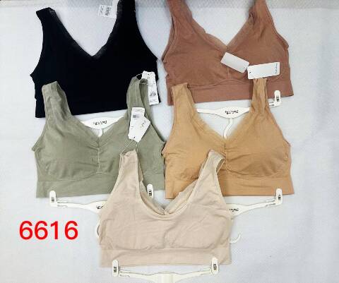 Topy damskie 6616 Mix kolor Standard