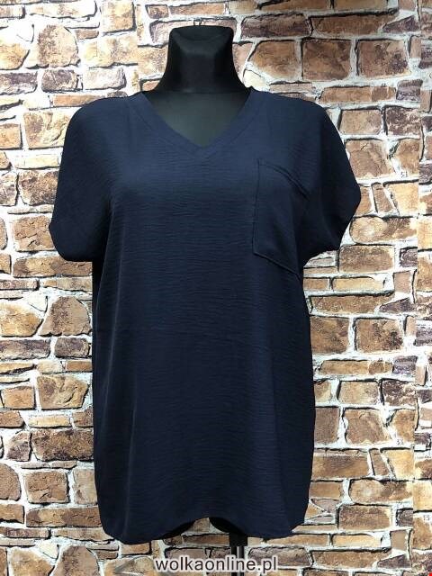 Bluzka damskie 6515 1 kolor L-4XL (Towar Polskie)