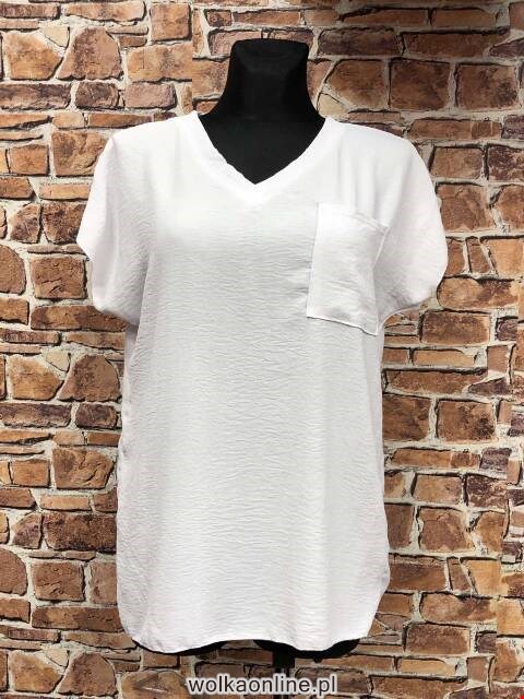 Bluzka damskie 6516 1 kolor L-4XL (Towar Polskie)