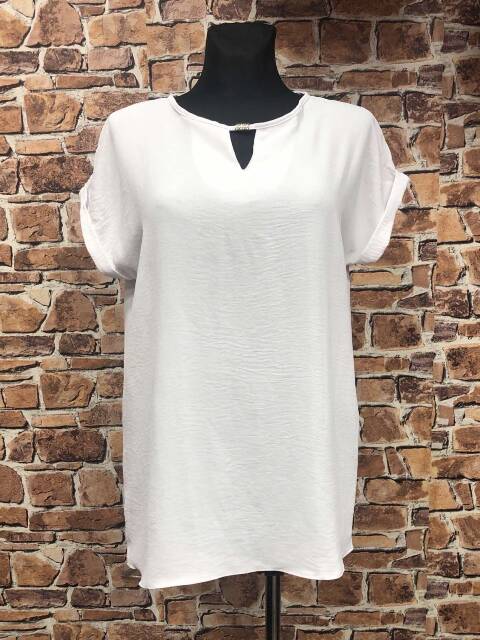 Bluzka damskie 6517 1 kolor L-4XL (Towar Polskie)