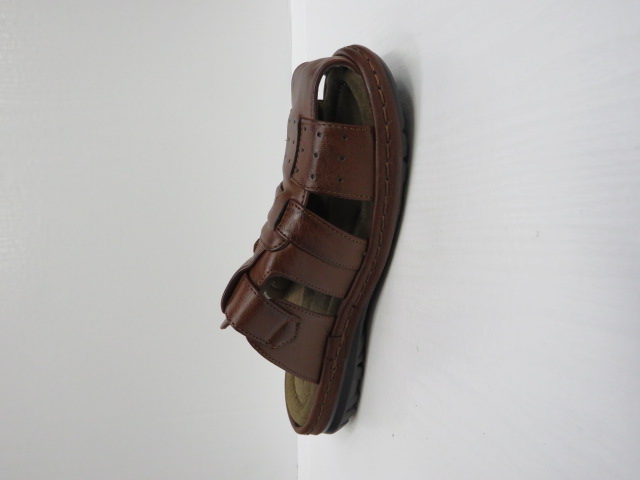 Klapki Męskie 2033 BROWN 41-46 1