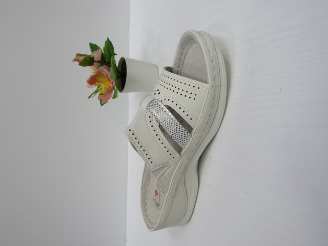 Klapki Damskie 2290 WHITE 36-42 1