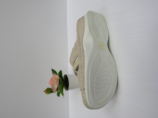 Klapki Damskie 2290 BEIGE 36-42 2