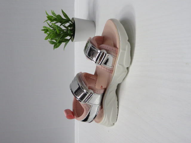Sandały Dziecięce D939 PINK/SILVER 26-31 1