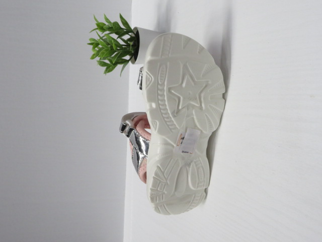 Sandały Dziecięce D939 PINK/SILVER 26-31 2