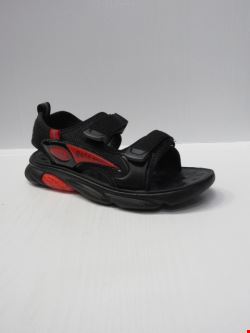 Sandały Dziecięce D938 BLACK/RED 32-37