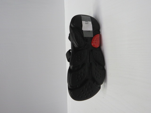Sandały Dziecięce D937 BLACK/RED 26-31 2