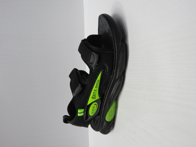Sandały Dziecięce D938 BLACK/GREEN 32-37