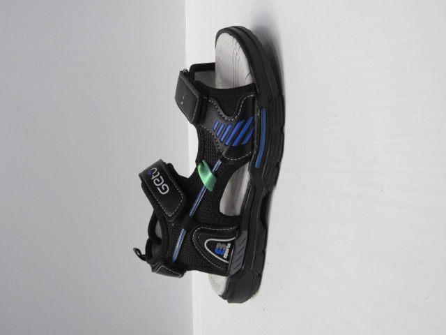 Sandały Dziecięce D931 BLACK/BLUE 32-37