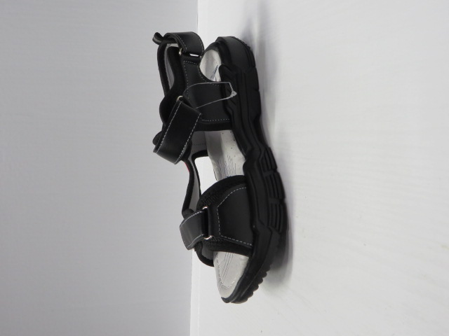 Sandały Dziecięce D931 BLACK/RED 32-37 1