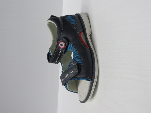 Sandały Dziecięce F638 NAVY/RED 21-26