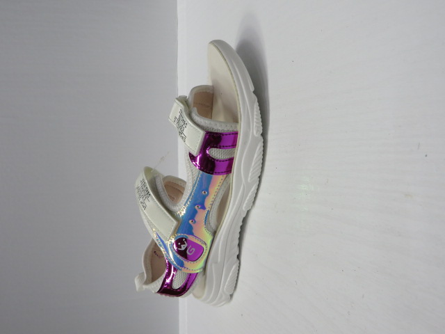 Sandały Dziecięce D957 WHITE 32-37