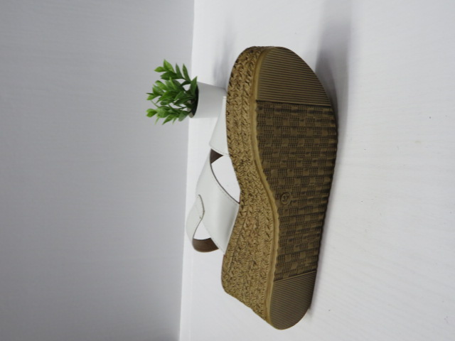 Sandały damskie 4020 WHITE 36-41 2