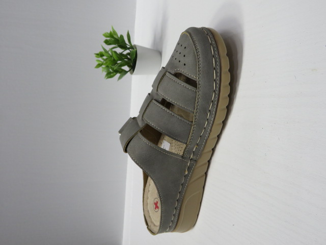 Klapki Damskie 4026 GREY 36-41 1