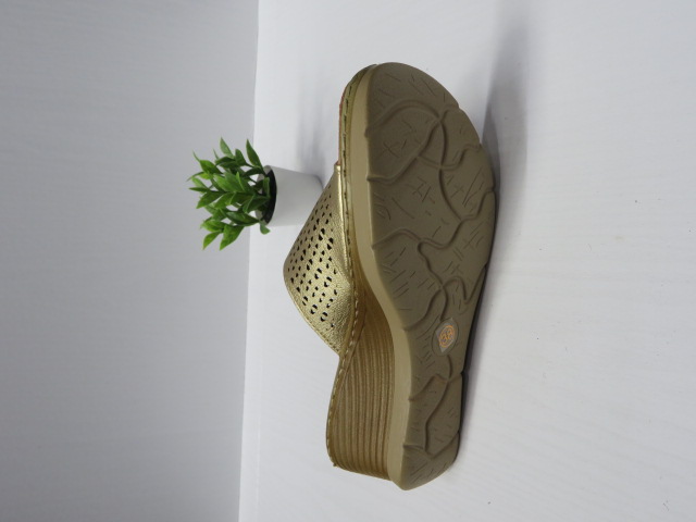 Klapki Damskie 4010 GOLD 36-40 2