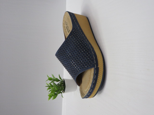 Klapki Damskie 4012 NAVY 36-40