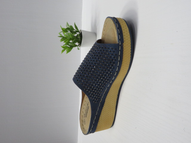 Klapki Damskie 4012 NAVY 36-40 1