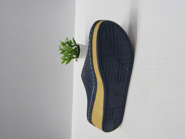 Klapki Damskie 4012 NAVY 36-40 2