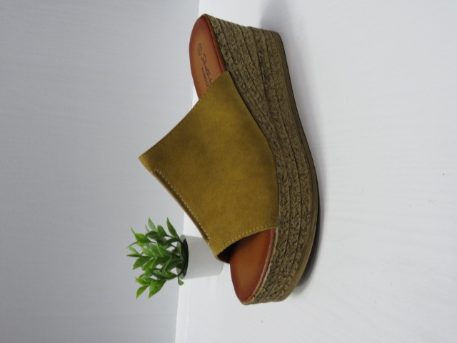 Klapki Damskie 4014 CAMEL 36-41