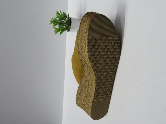 Klapki Damskie 4014 CAMEL 36-41 2