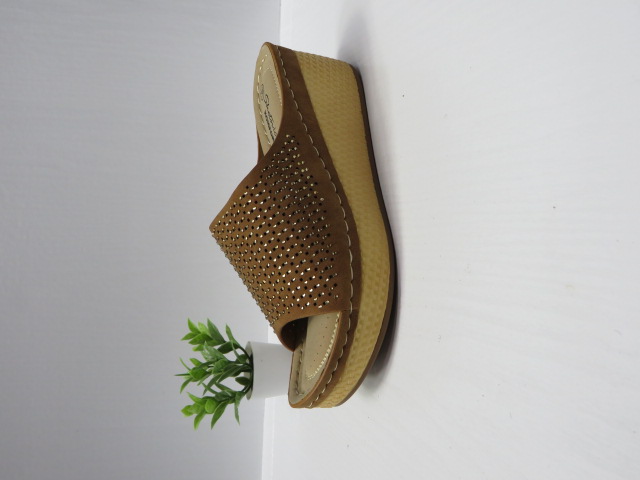 Klapki Damskie 4012 BROWN 36-40