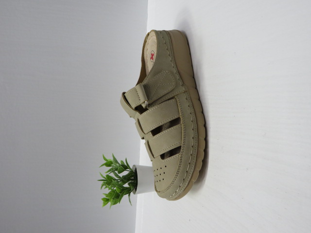 Klapki Damskie 4026 BEIGE 36-41