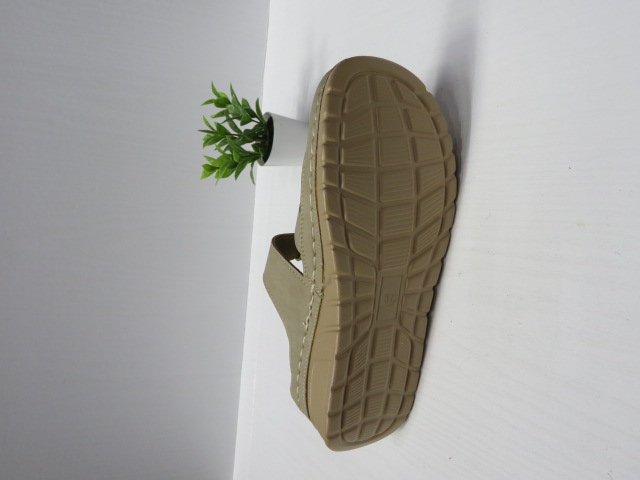 Klapki Damskie 4026 BEIGE 36-41 2