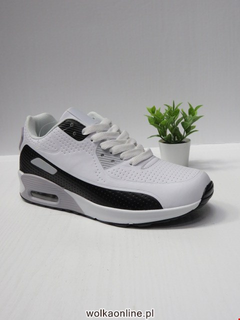 Sportowe Damskie D014-316 WHITE/BLACK/GREY 36-41