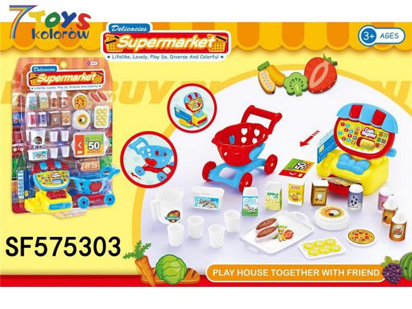 ZABAWKOWY KASA FISKALNA SF575303 MIX KOLOR  1