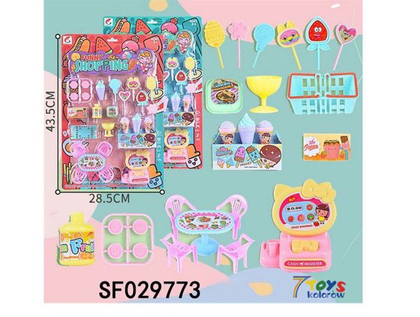 ZESTAW DESEROWY + KASA SF029773 MIX KOLOR 1