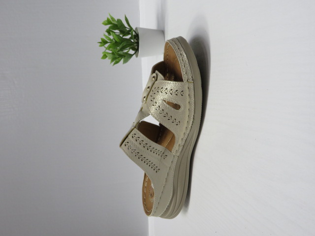 Klapki Damskie CC2226 BEIGE 36-42 1