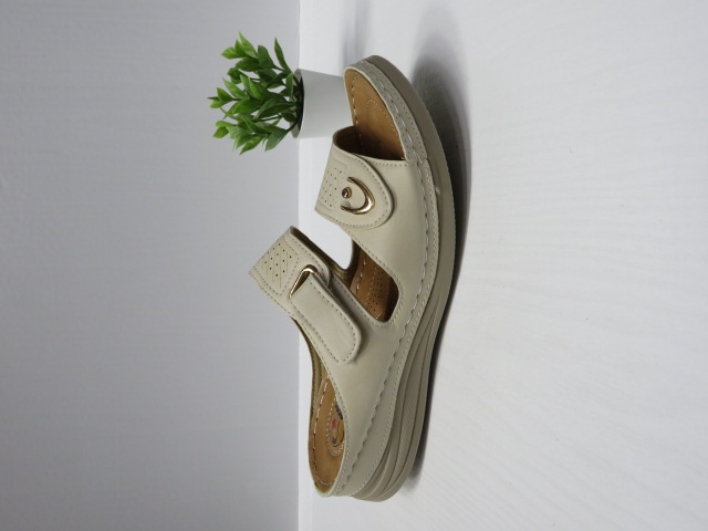 Klapki Damskie CC2229 BEIGE 36-42
