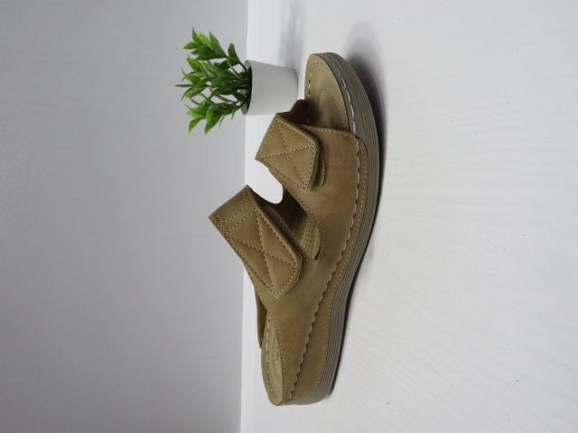 Klapki Damskie CC2222 KHAKI 36-42