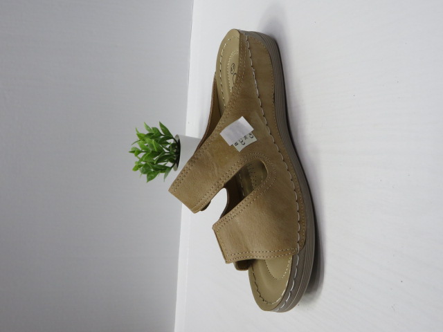 Klapki Damskie CC2222 KHAKI 36-42 1