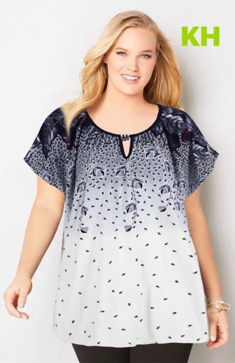 Bluzka damskie 2312 Mix kolor L-5XL 1