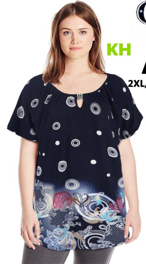 Bluzka damskie 2314 Mix kolor L-5XL