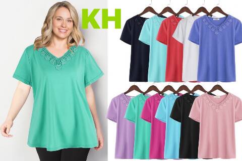 Bluzka damskie 2323 Mix kolor M-5XL