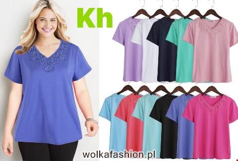 Bluzka damskie 2324 Mix kolor M-5XL