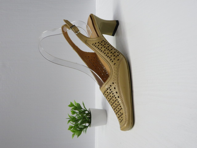 Czółenka Damskie 6038-1 BEIGE 36-41