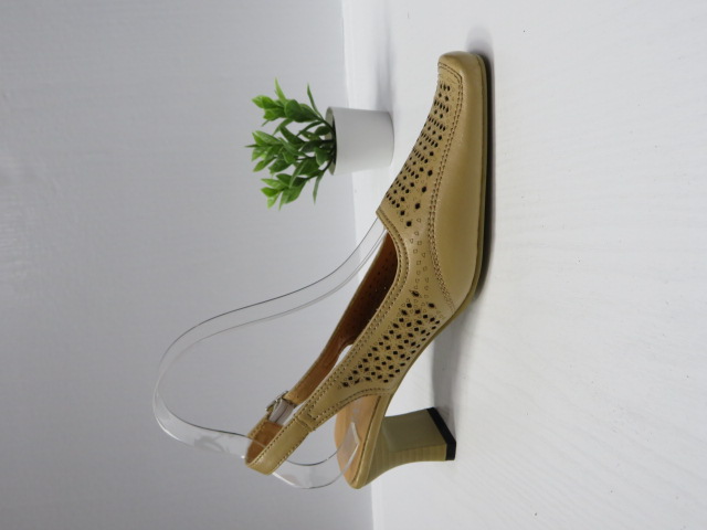 Czółenka Damskie 6038-1 BEIGE 36-41 1