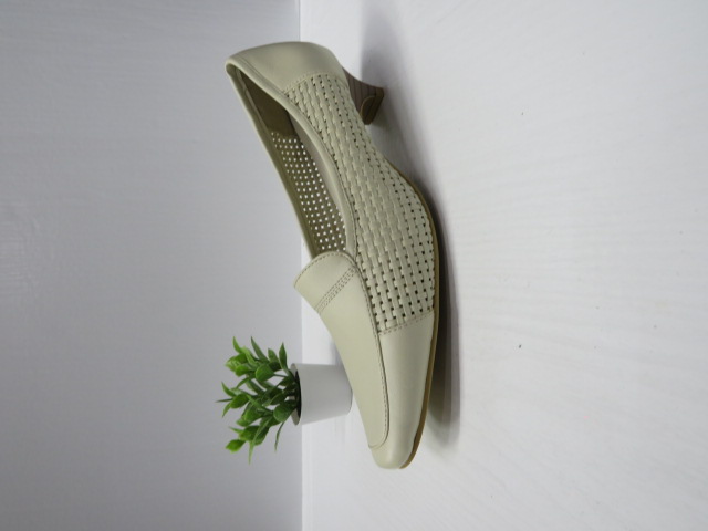 Czółenka Damskie 6036-2 BEIGE 36-41