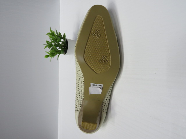 Czółenka Damskie 6036-2 BEIGE 36-41 2