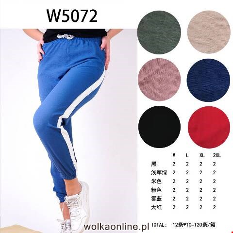 Spodnie damskie W5072 Mix kolor M-2XL