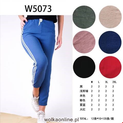 Spodnie damskie W5073 Mix kolor M-2XL