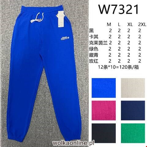 Spodnie damskie W7321 Mix kolor M-2XL