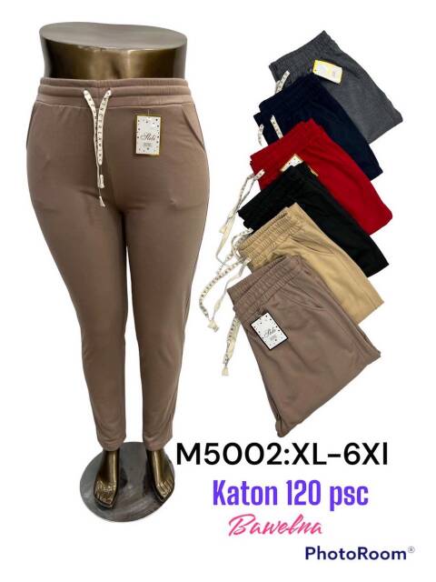 Spodnie  damskie M5002 Mix kolor XL-6XL