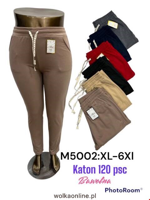 Spodnie  damskie M5002 Mix kolor XL-6XL